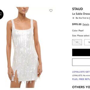 STAUD Le Sable Dress (Small)